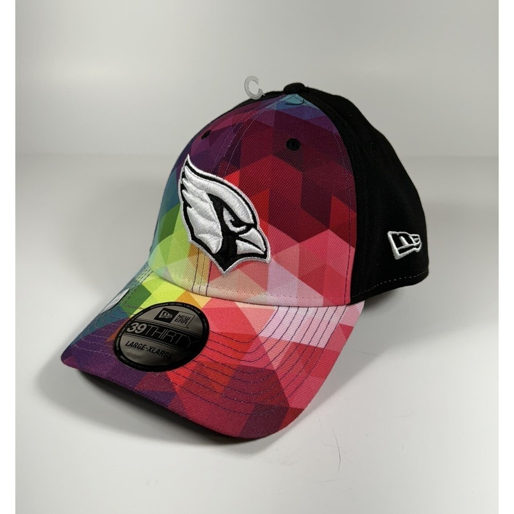 NEW ERA Arizona‎ Cardinals Crucial Catch On Field 39Thirty NFL Hat Sz L/XL *NEW*